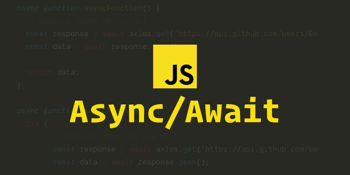 Javascript asíncrono usando Async - Await