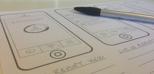 Plantilla para crear wireframes de páginas web mobile y tablet